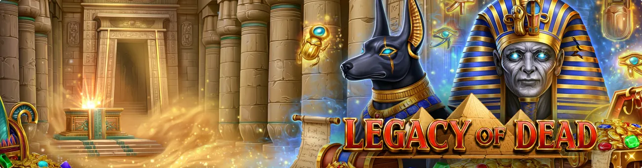 Legacy of Dead Legacy of dead slot Banner 1
